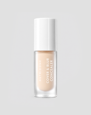 Dekkende en egaliserende concealer voor onder de ogen en het gezicht met Vitamine C tegen donkere kringen en verkleuringen 5 ml Nutridome - 1
