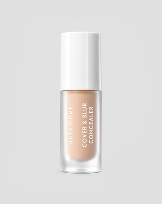 Dekkende en egaliserende concealer voor onder de ogen en het gezicht met Vitamine C tegen donkere kringen en verkleuringen 5 ml Nutridome - 2