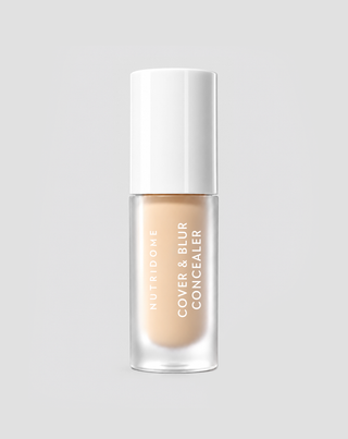 Dekkende en egaliserende concealer voor onder de ogen en het gezicht met Vitamine C tegen donkere kringen en verkleuringen 5 ml Nutridome - 3