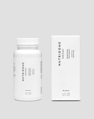 Inositol 1000 mg/dag voor suikerreductie, insulineresistentie en vruchtbaarheidsondersteuning Nutridome 60 stuks._3