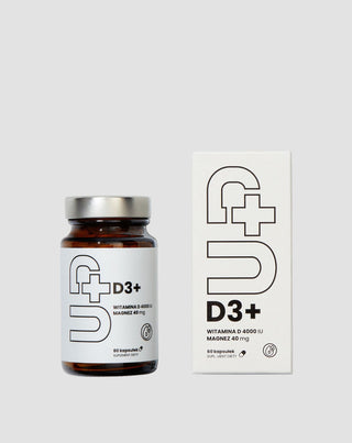 Supplement Up D3+ Vitamine D3 in combinatie met magnesium UP Health Pharma 60 capsules - 3