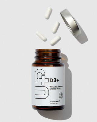 Supplement Up D3+ Vitamine D3 in combinatie met magnesium UP Health Pharma 60 capsules - 2