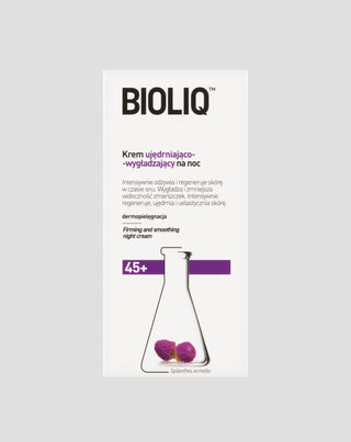 Verstevigende en gladmakende nachtcrème 45+ Bioliq - 1