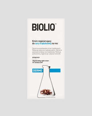 Dermo Bioliq nacht regenererende crème voor de acne huid - 1