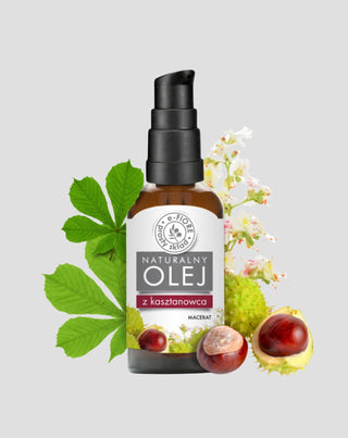 Natuurlijke kastanjezaadolie (maceraat) om de bloedvaten te versterken E-Fiore - 1