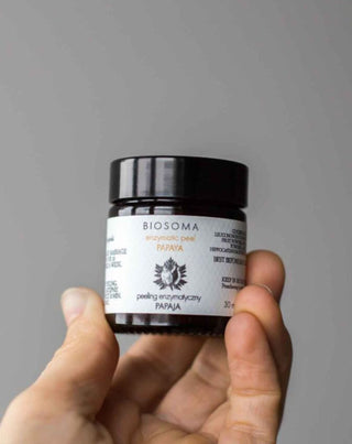 Enzymatische peeling - Papaya masker voor alle huidtypes RAW Biosoma lijn - 2