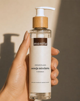 Verfrissende micellaire essentie voor het verwijderen van make-up, verzacht irritaties met D-panthenol van Manilu - 3