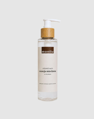 Verfrissende micellaire essentie voor het verwijderen van make-up, verzacht irritaties met D-panthenol van Manilu - 1