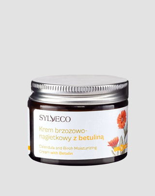 Kalmerende en regenererende berken- en goudsbloemcrème met betuline voor de gevoelige huid Sylveco - 1
