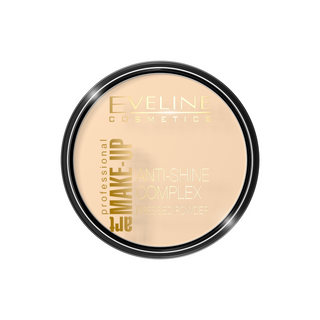Matifiërend mineraal poeder met zijde nr. 30 ivoor Art Make-Up Anti-Shine Complex Eveline