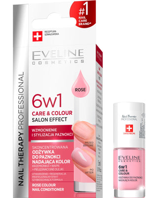 Geconcentreerde nagelverzorging met kleur 6-in-1, Rose Eveline