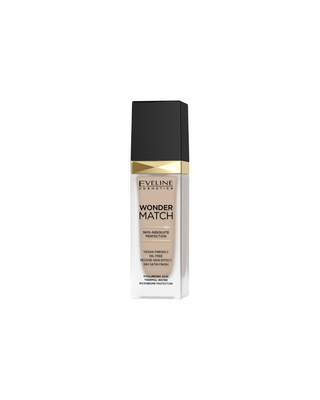 Luxueuze huid matchende foundation nr. 12 licht natuurlijk Wonder Match Eveline