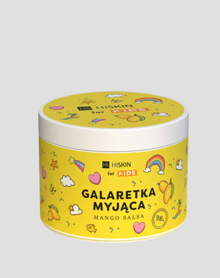 Gelewaschgel voor baden voor kinderen gele mango salsa HiSkin for Kids - 1