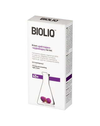 Verstevigende en gladmakende nachtcrème 45+ Bioliq - 2