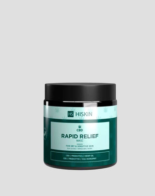 Zalf voor noodhulp met cbd voor de verzorging van een droge huid met hennepolie Rapid Relief HiSkin - 1