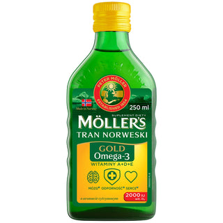 Gold Moller's Noorse Trank met citroensmaak en 2000 IE vitamine D3 - 1