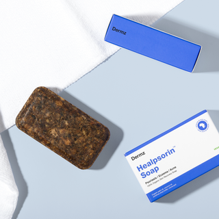 Afrikaanse zwarte zeep voor acne, psoriasis en eczeem Healpsorin Dermz - 2