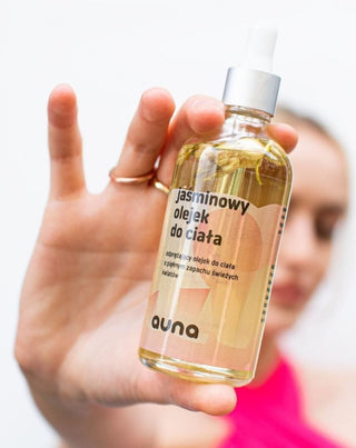 Jasmijnolie voor het lichaam met natuurlijke oliën en vitamine E, Auna - 3