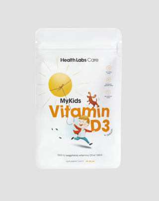 Veganistische Vitamine D voor Kinderen MyKids Vitamine D3 in Gummies van Health Labs Care 60 stuks