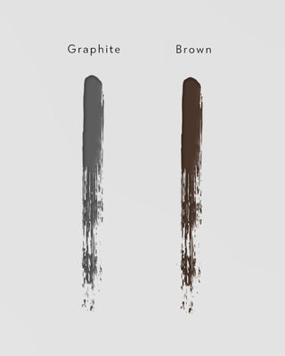 Grafiet wenkbrauwpotlood met penseel en precisietip met ricinusolie Nutridome - 3
