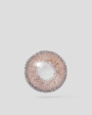 Bruine notenkleurige maandelijkse kleurlenzen zonder sterkte bruine manen nr. 2 Ovio - 2