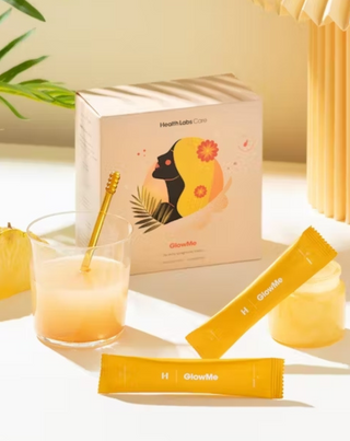 Collageen om te drinken GlowMe met ananas-mango smaak, Health Labs Care, 30 zakjes - 3