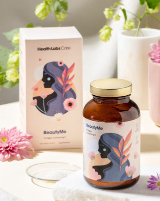 Voedingssupplement collageen met vitamine C en passievruchtextract BeautyMe van Health Labs Care - 2