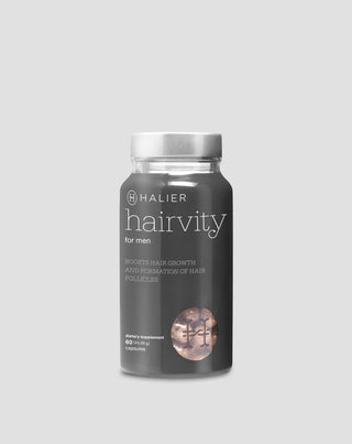 Hairvity Men Halier 60 capsules, tabletten tegen haaruitval voor mannen, tegen kaalheid - 1