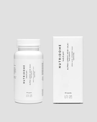 Alpha Liponzuur ALA ter ondersteuning van het glucosemetabolisme Nutridome voedingssupplement 60 stuks. - 2