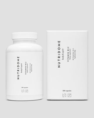 Nutridome vitamine B12 voor immuniteit, vermoeidheid en werking van het zenuwstelsel 180 capsules - 3