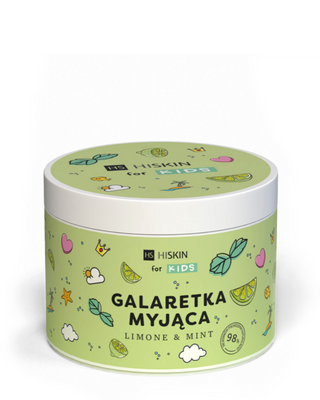 Wasgelei voor kinderen voor in bad, groene sweet lime, HiSkin for Kids - 1