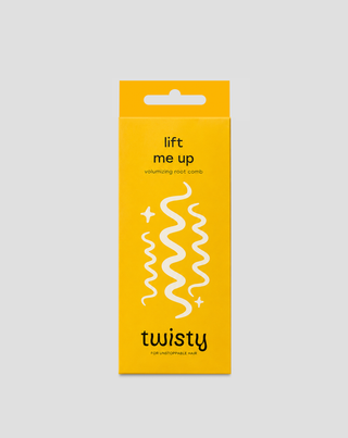 Verticale kam voor het creëren van volume en het liften van krullend haar Twisty - 2