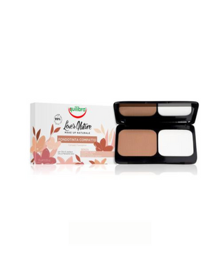 Loves Nature - Equilibra compact foundation donker beige