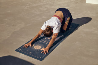 Yogamat met microvezel Magic Moonholi