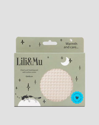 Kersenpit thermofor voor kinderen en volwassenen 100% katoenen hoes Lili&Mu - 1
