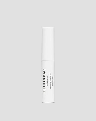 Verdikkende en versterkende wenkbrauwconditioner met groene thee-extract van Nutridome