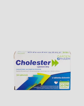 Capsules ter ondersteuning van het behoud van een normaal cholesterolgehalte Cholester GardenPharm