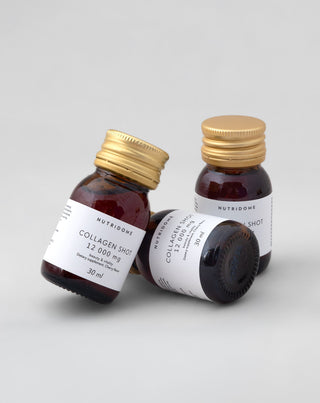Collageenshot in vloeibare vorm 12.000 mg met vitamines, voedingssupplement Nutridome 30 ml - 3