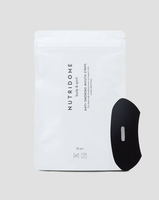 Nutridome natuurlijke bamboezijde anti-snurk lip patch 30 stuks. - 1
