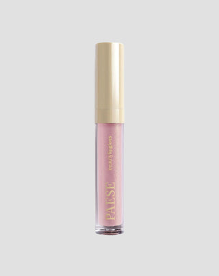 Glans met deeltjes die optisch de lippen vergroten, een spiegeleffect 01 Glassy Lipgloss van Paese