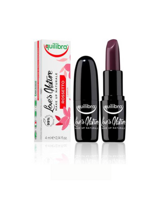 Loves Nature - Intense Burgundy Equilibra natuurlijke lippenstift