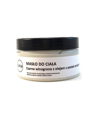 Zwarte druiven body butter met druivenpitolie voedende en regenererende La-Le