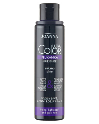 Zilveren spoeling voor haar die een asblonde tint geeft Ultra Color Joanna - 1