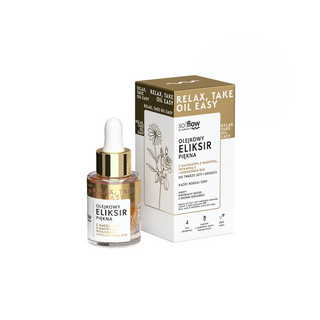 Schoonheidsolie-elixer met rozenhoutgeur voor gezicht, hals en decolleté dus!flow