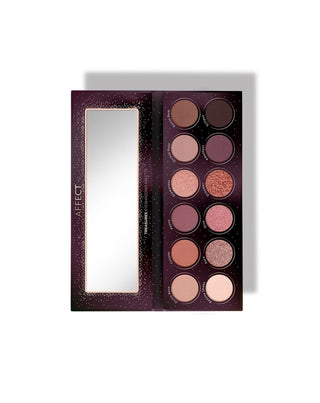 Palet van geperste oogschaduwen, Treasures Affect, Professional Cosmetics - 2