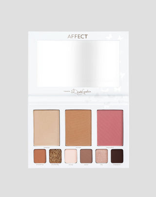 Butterfly Makeup-palet van blushes en bronzers van Affect Professional Cosmetics