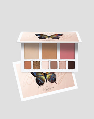 Butterfly Makeup-palet van blushes en bronzers van Affect Professional Cosmetics