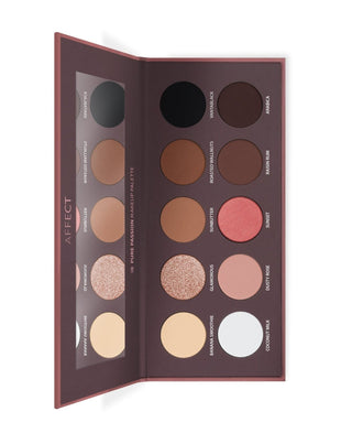Pure Passion Palette met langdurige geperste oogschaduws van Affect Professional Cosmetics. - 2