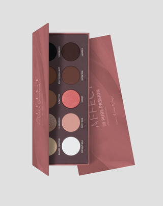 Pure Passion Palette met langdurige geperste oogschaduws van Affect Professional Cosmetics. - 1