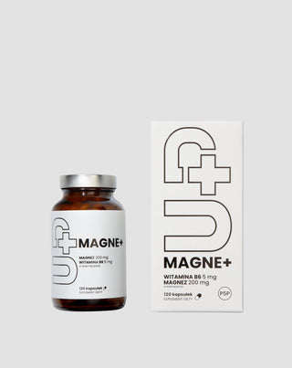 Supplement Up Magne +, magnesium met een actieve vorm van vitamine B6, van UP Health Pharma, 120 capsules - 3